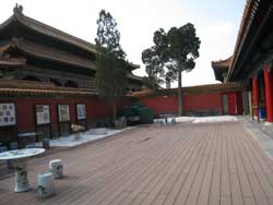 北京故宫木塑地板安装
